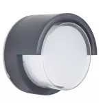 Wall fixture IP65 Creu Round LED 15.1W SW 2700-3200-4000K ON-OFF Black 1650