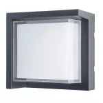 Wall fixture IP65 Creu Square LED 15.2W SW 2700-3200-4000K ON-OFF Black 1650