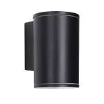 Wall fixture IP54 Orion Single Emission GU10 8W Black