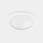Downlight Vol ø205 mm 18.1W LED warm-white 3000K CRI 80 83.2º ON-OFF White IN IP20 / OUT IP54 2181lm