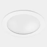 Downlight Vol ø254 mm 28.4W LED warm-white 3000K CRI 80 74.5º ON-OFF White IN IP20 / OUT IP54 3445lm