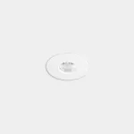 Downlight Play Flat Mini Round Fixed 1.5W LED warm-white 2700K CRI 92 7.2º White IP54 124lm
