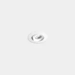 Downlight Play Flat Mini Round Adjustable 4.5W LED warm-white 2700K CRI 92 28.5º ON-OFF White IN IP20 / OUT IP54 355lm