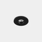 Downlight Play IP65 Mini Round Fixed 3.2W LED warm-white 2700K CRI 92 47º Black IN IP20 / OUT IP54 293lm