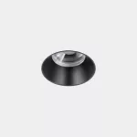 Downlight Play High Visual Comfort Mini Round Fixed Trimless 3.2W LED neutral-white 4000K CRI 92 47.3º Black IN IP20 / OUT IP54 343lm
