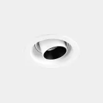 Downlight Play Snoot Mini Round Adjustable 2.9W LED warm-white 2700K CRI 92 13º DALI-2/PUSH White IP54 115lm