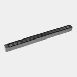 Lineal lighting system IP65 Cube Linear Comfort 1000mm Surface LED 67.6W LED warm-white 2700K Urban grey 5056lm