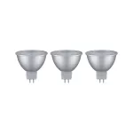 PAULMANN Źródło światła LED GU5,3 3x450lm 2700K 36st. chrom 12V