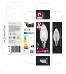 PAULMANN Źródło światła LED świecowa 4.8W E14 470lm 4000K klar 230V