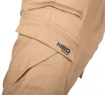 Spodnie robocze OUTDOOR, typu jogger, beżowe, rozmiar L