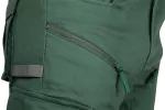 Spodnie robocze OUTDOOR, typu jogger, zielone, rozmiar S