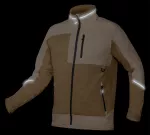 Bluza softshell OUTDOOR, beżowa, rozmiar L