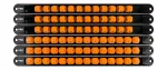 Uchwyty na nasadki 1/4", 3/8", 1/2" - zestaw 6 szt.