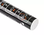 Marker budowlany gruby, czarny, permanentny, wodoodporny, lakierowy, aluminiowy, 4 szt.