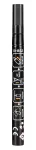Marker budowlany, czarny, permanentny, wodoodporny, lakierowy, aluminiowy, 4 szt.