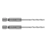 Wiertło do metalu Hex 2.5 mm, 2 szt.