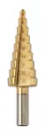 Wiertła stopniowe: 4-12, 4-20, 4-32 mm, TiN, zestaw 3 szt.