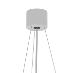Finestra Ring LED Zawieszenie Szary 1500mm