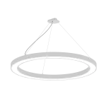 Geometric LED Zawieszenie centralne X3 okrąg Szary 1500mm