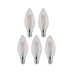 Źródło światła LED świecowa 5X4,8W 470lm E14 2700K 230V matowy / szkło