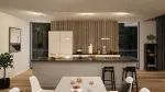 Oprawa wisząca na szynoprzewód URail HILDOR LED 3 STEP DIM 15W 850lm 3000K 230V biały RAL 9003 / metal