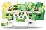 3-przewodowa złączka PE 4 mm², żółto-zielona 2004-1307