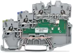 3-przewodowa złączka do elementów wykona żółta LED do elementów wykonawczych typu PNP, szara 2000-5317/1102-950