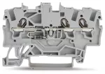 Złączka do zabudowy elementów 3-przewodowe, szara 2001-1311/1000-411
