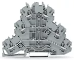 Złączka do zabudowy elementów 3-piętrowe, szara 2002-3211/1000-676