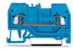 2-przewodowa złączka przelotowa 1,5 mm², niebieska 279-904