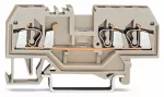 3-przewodowa złączka przelotowa 2,5 mm², jasnoszara 280-993