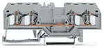 4-przewodowa złączka przelotowa 4 mm², szara 281-652
