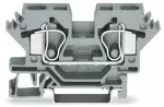 2-przewodowa złączka przelotowa 10 mm², szara 284-601