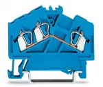 3-przewodowa złączka przelotowa 2,5 mm², niebieska 280-651