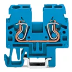 2-przewodowa złączka przelotowa 2,5 mm², niebieska 870-914