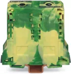 2-przewodowa złączka PE 95 mm², żółto-zielona 285-197