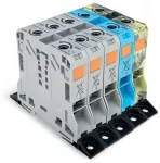 Zestaw ze złączkami silnoprądowymi 50 mm², wielokolorowy