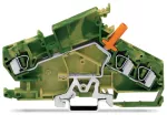 3-przewodowa złączka PE 6 mm², żółto-zielony