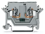 Złączka do zabudowy elementów 2-przewodowe, szara 280-613/281-411