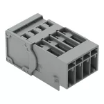 Wtyk 1-przewodowy CAGE CLAMP®, szara 769-604