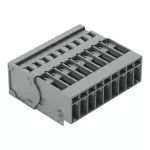 Wtyk 1-przewodowy CAGE CLAMP®, szara 769-609