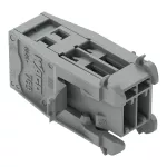 Wtyk 1-przewodowy CAGE CLAMP®, szara 769-614/005-000