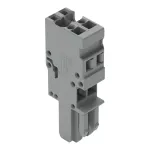 1-przewodowe gniazdo CAGE CLAMP®, szara 769-102