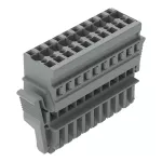 1-przewodowe gniazdo CAGE CLAMP®, szara 769-110/021-000