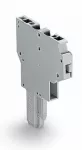 2-przewodowe gniazdo CAGE CLAMP®, szara 769-121
