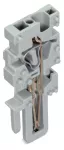 Moduł wewnętrzny 1-przewodowe gniazdo CAGE CLAMP®, szara
