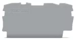 Ścianka końcowa/wewnętrzna gr. 0,7 mm, szara 2000-1391