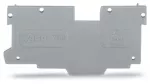 Ścianka końcowa/wewnętrzna gr. 1,1 mm, szara 769-305