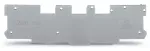 Ścianka końcowa/wewnętrzna gr. 1,1 mm, szara 769-315