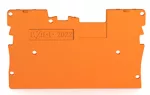 Ścianka końcowa gr. 1 mm, pomarańczowa 2022-1692